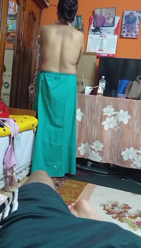 Tanker Mom Changing Clothes In Front Of Her Son 005