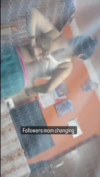 Tanker Mom Changing Clothes In Front Of Her Son 014