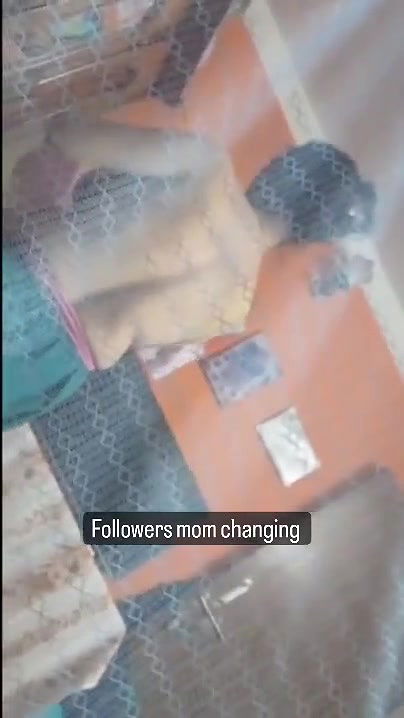 Tanker Mom Changing Clothes In Front Of Her Son 014