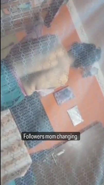 Tanker Mom Changing Clothes In Front Of Her Son 014