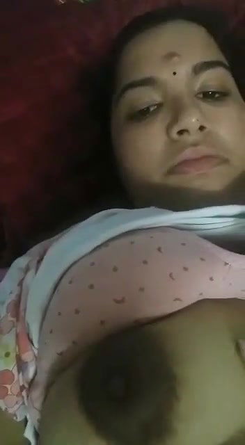 girl showing boob and hairy pussy