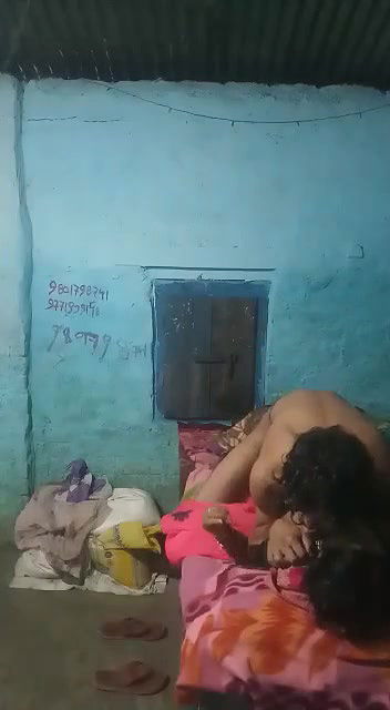 Shy village wife sex with her husband