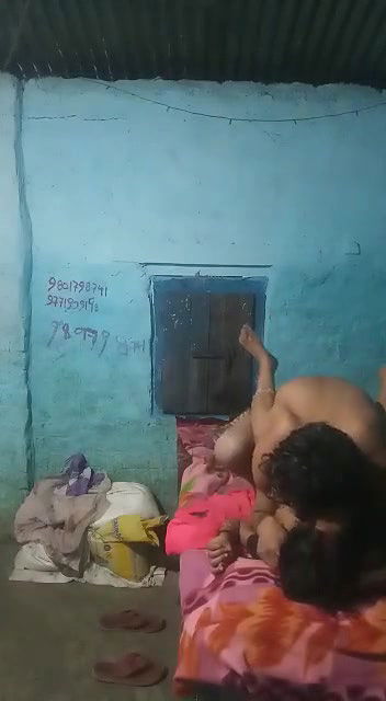 Shy village wife sex with her husband