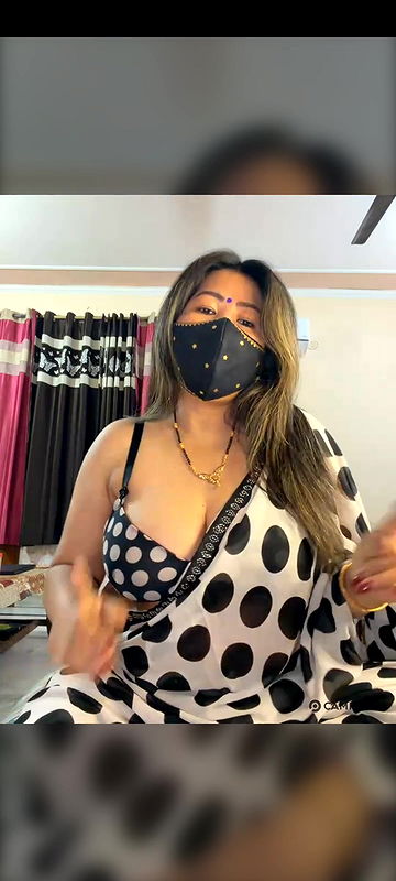 1 88pink stripchat black white saree Nepali randi