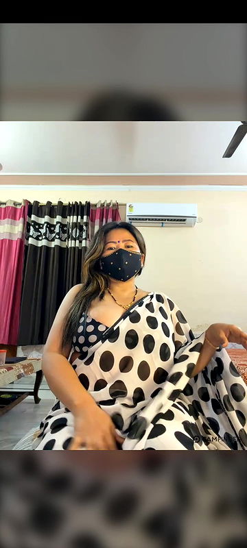 2 88pink stripchat white black saree Nepali Randi