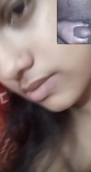 Young Cute Girl Showing