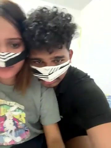 GF sucking BF small cock