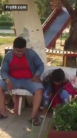 Hot college girl caught sucking cock in park.mp4