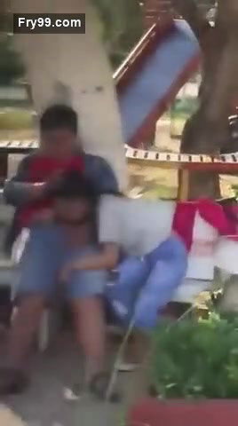 Hot college girl caught sucking cock in park.mp4