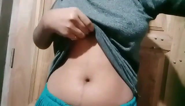 shy young girl boobs show