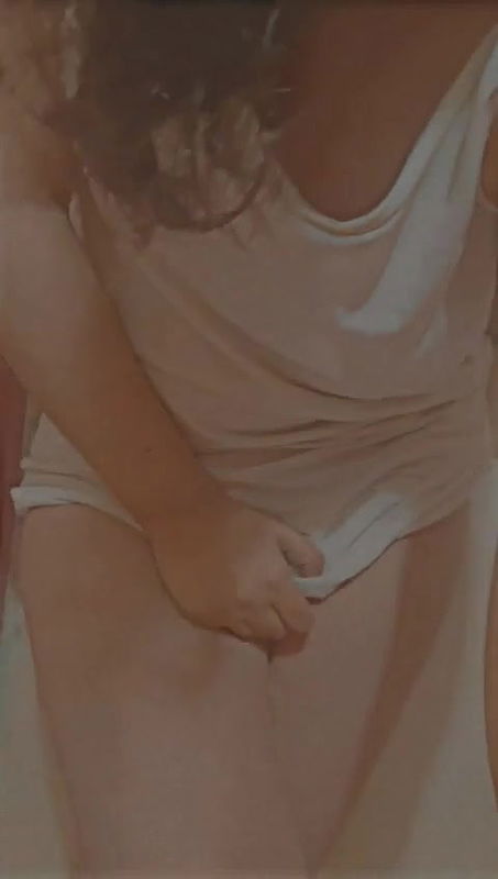 slim girl nude teasing