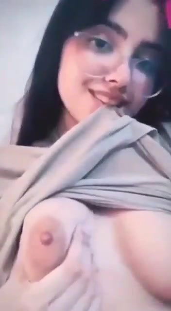 beautiful cute gf playing with boobs 2