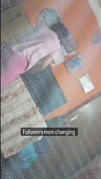 bigboob sexy milf mom changing front of her son 1