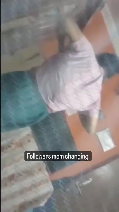 bigboob sexy milf mom changing front of her son 1