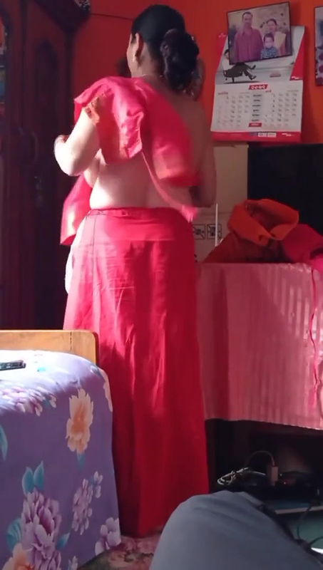 bigboob sexy milf mom changing front of her son 2