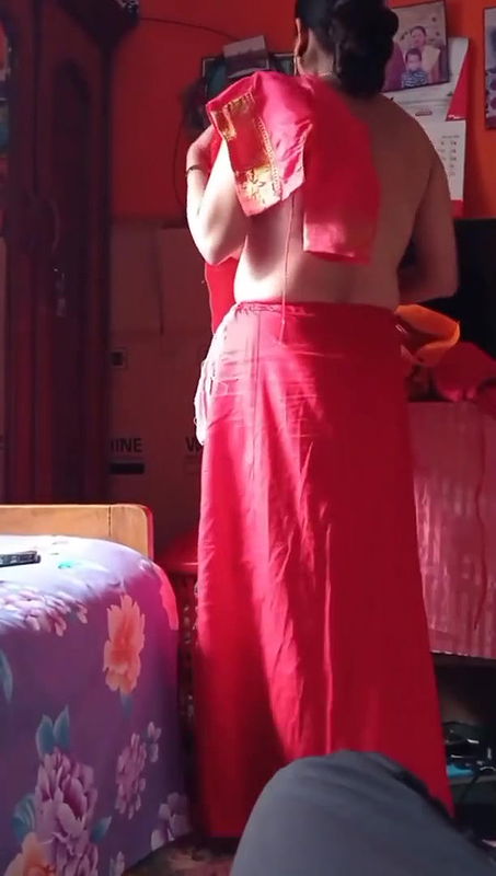 bigboob sexy milf mom changing front of her son 2