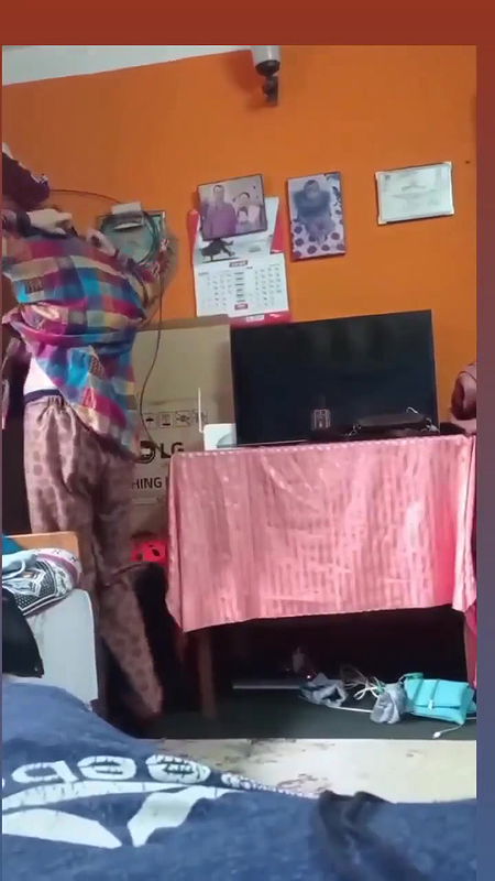 bigboob sexy milf mom changing front of her son 3