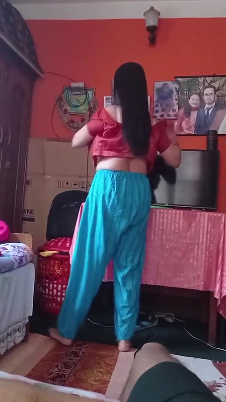 bigboob sexy milf mom changing front of her son 8