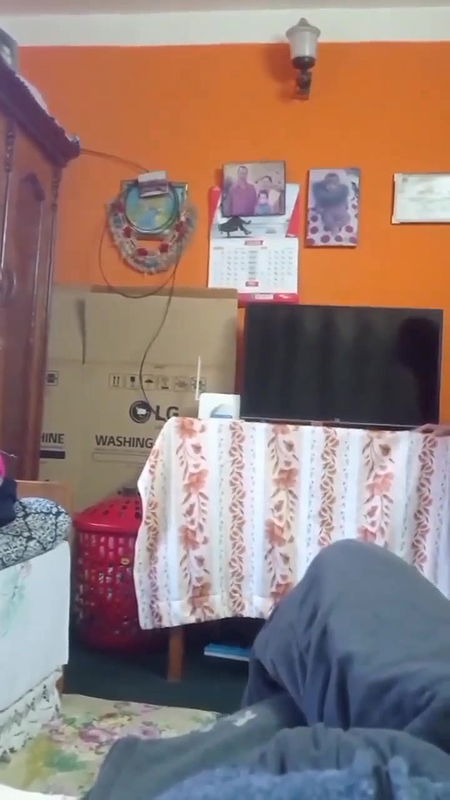 bigboob sexy milf mom changing front of her son 9