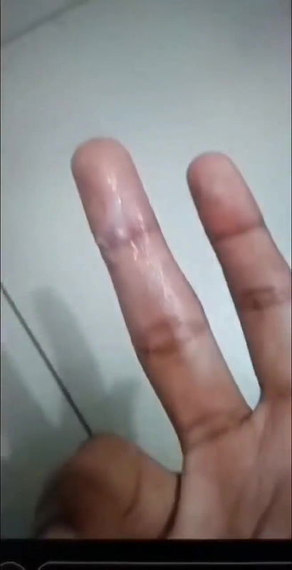 Shaggy Boobs Horny Babe Fingering