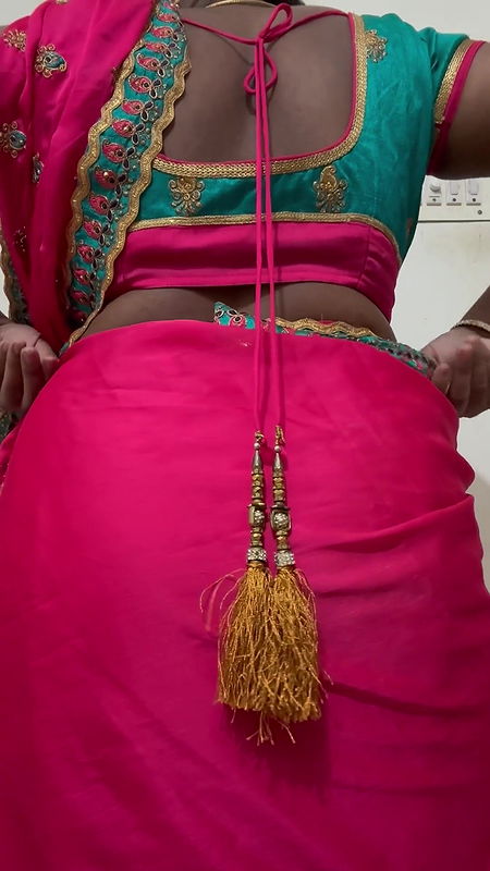 Tamil saree aunty striptease