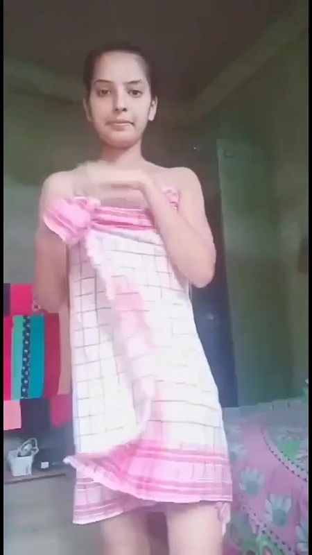 after bath nude show