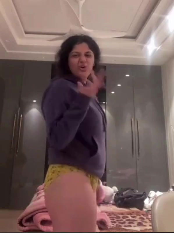 A big boobs cute girl show for his bf