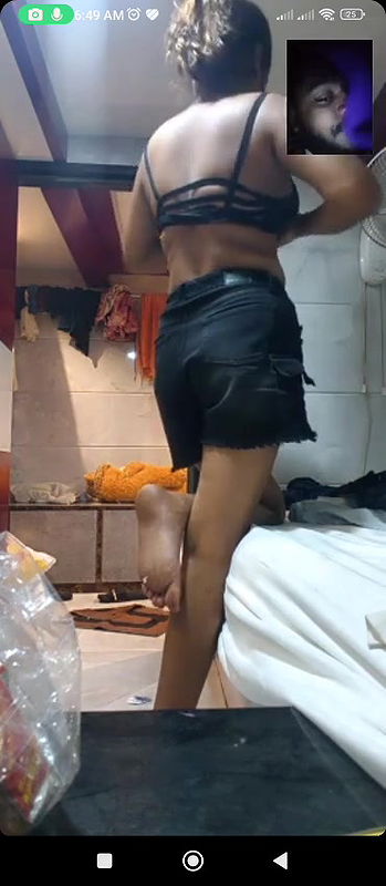 sexy bengali gf showing lover