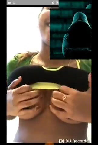 cute girl boobs show