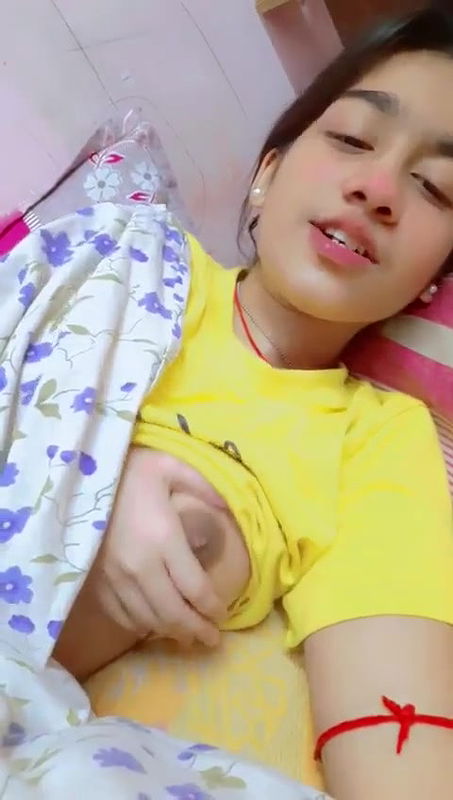 cute girlfriend boobs press