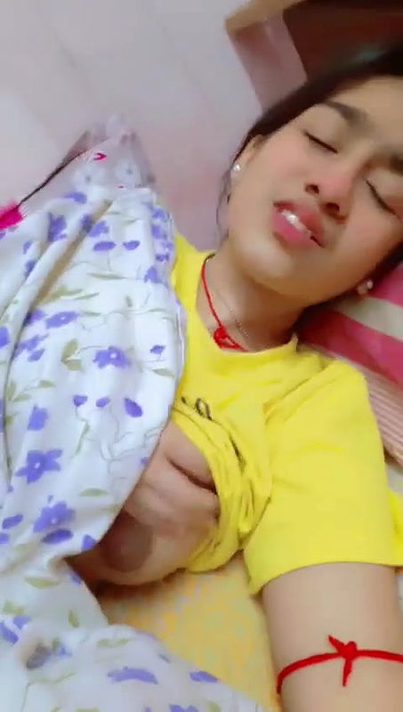 cute girlfriend boobs press