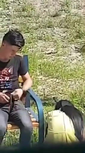 hj and bj by gf in park recorded secretly