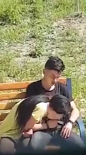 hj and bj by gf in park recorded secretly