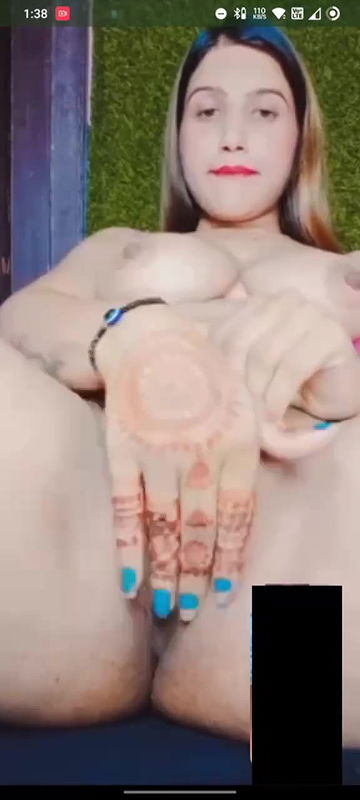 boob and pussy rubbing on vc