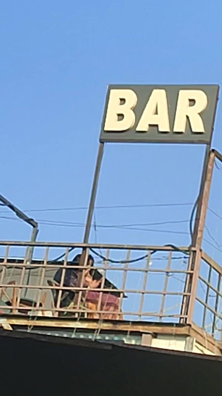 Valentines couple romance in roof top part 1