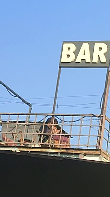 Valentines couple romance in roof top part 1