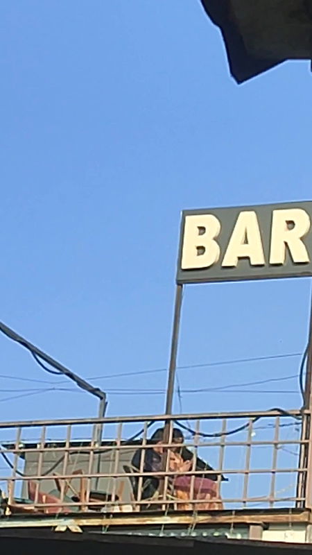 Valentines couple romance in roof top part 1