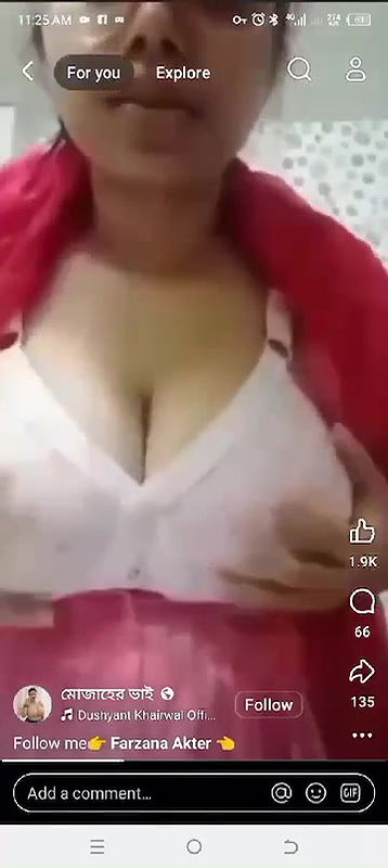 Bengali Girl Live Boobs Exposing
