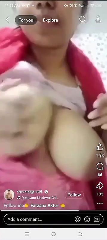 Bengali Girl Live Boobs Exposing