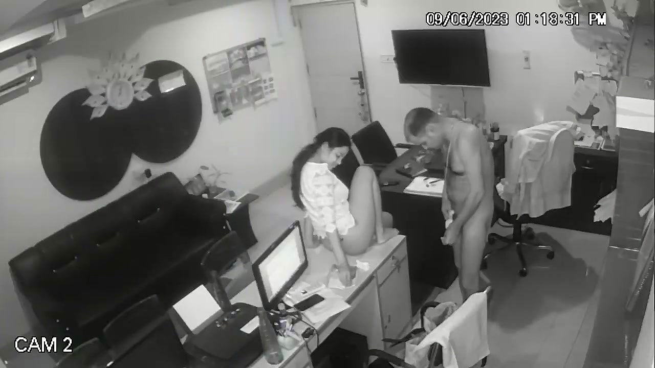 sex in office with collegue ipcam