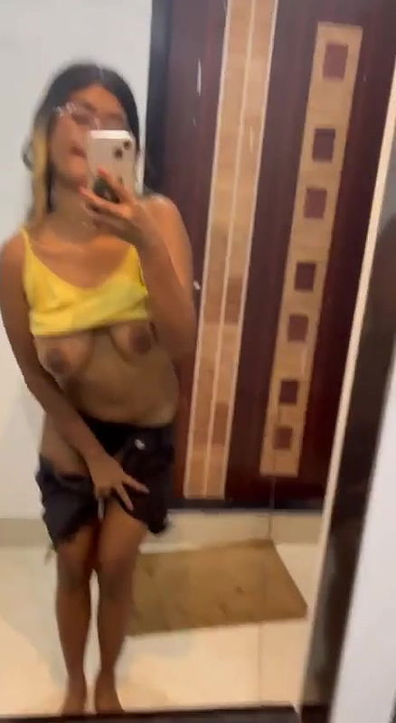 Beautiful desi horny girlfriend showing her big boobs P2