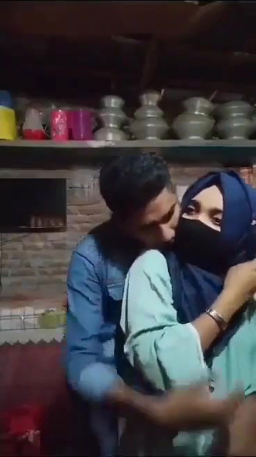 Paki Guy Squeezes His Sisters Boobs