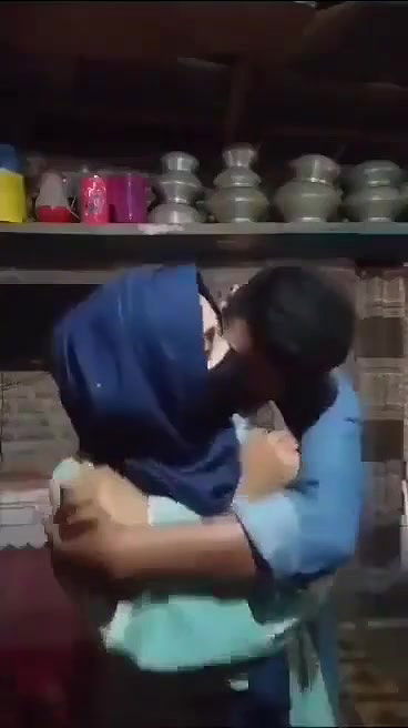 Paki Guy Squeezes His Sisters Boobs