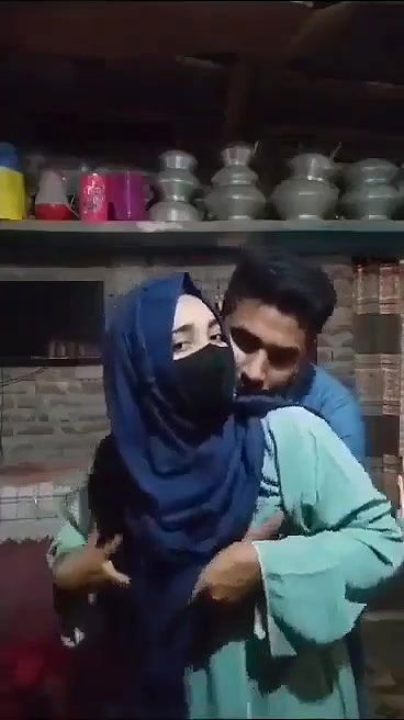 Paki Guy Squeezes His Sisters Boobs