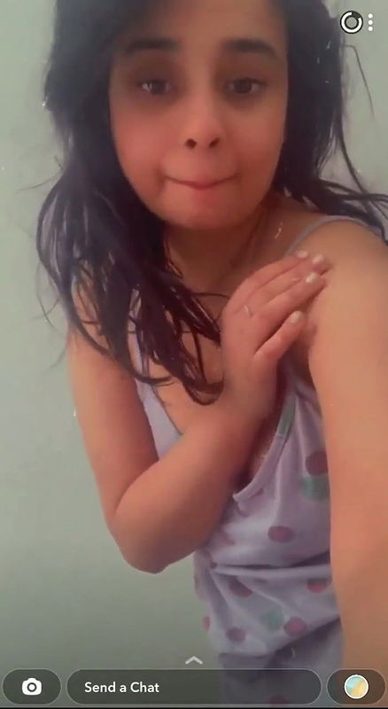 Sexy girlfriend with perky nipples