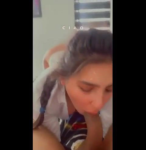 Sexy Horny Babe Giving Blowjob Hard Fucking Moaning