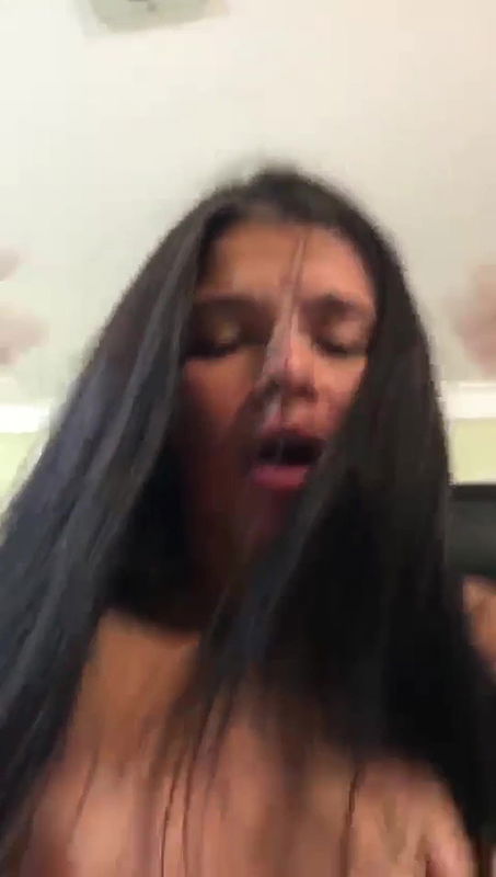 Submissive Wife Slap Riding Moaning