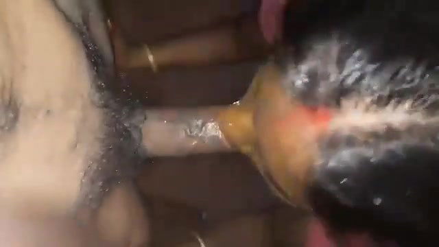 Tamil blowjob wife sucking her husbands