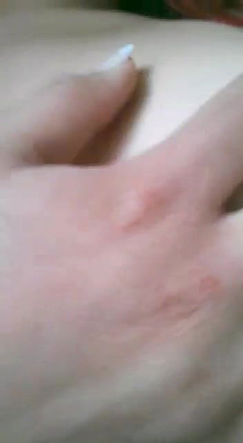 Horny sexy girl flaunt her naked boobs on cam