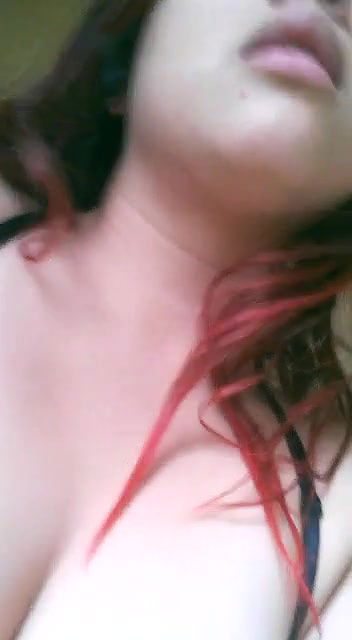 Horny sexy girl flaunt her naked boobs on cam